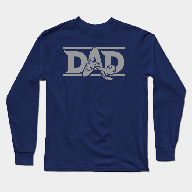 D&D Dad (gray) Long Sleeve T-Shirt by Crew